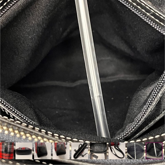 Beautiful Vintage Coach Hamptons Divided Tote #6753 - Picture 11 of 13